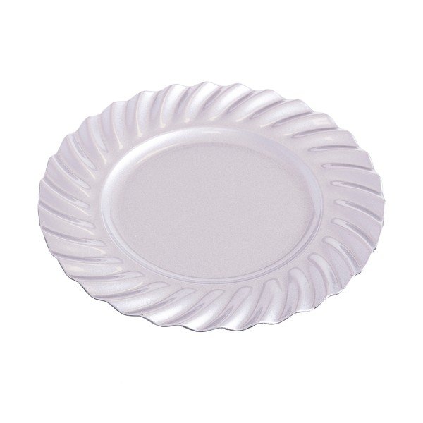 Сребриста чиния за сервиране ø 33 cm - Casa Selección