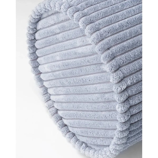 Синя детска възглавница за диван от рипсено кадифе Roll – Wigiwama-image-2