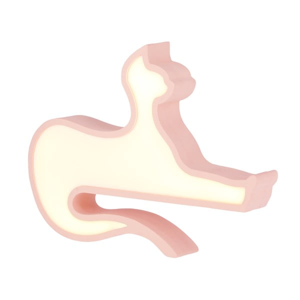 Розова бебешка лампа Cat - Candellux Lighting-image-1