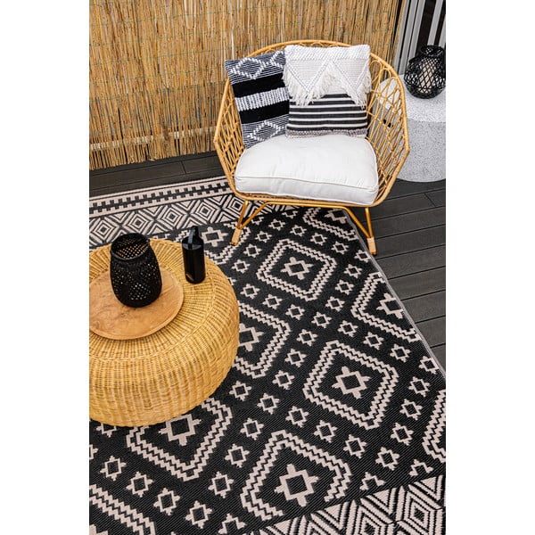 Възглавница за открито от рециклирана пластмаса Lagos, 45 x 45 cm - Green Decore-image-4