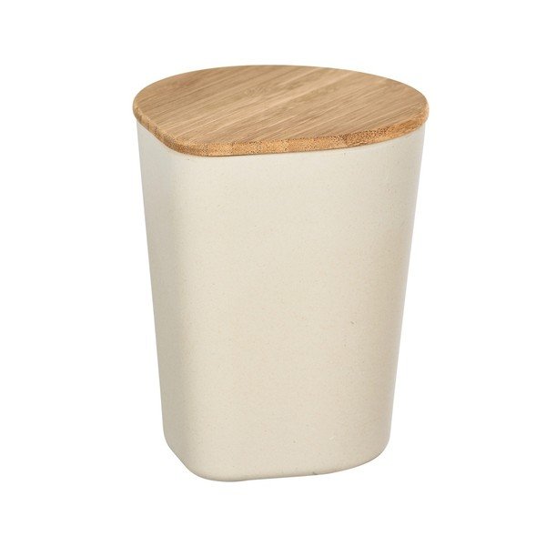 Бежова кутия за съхранение с бамбуков капак , 750 ml Derry - Wenko
