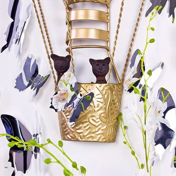 Комплект от 12 стикера с 3D ефект Огледални пеперуди - Ambiance-image-2