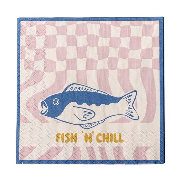 Хартиени салфетки в комплект 20 бр. 33x33 cm Remy – Bloomingville-image-2