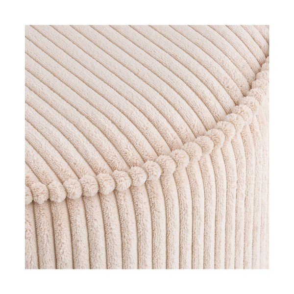 Бежова табуретка от рипсено кадифе Taupo – House Nordic-image-3