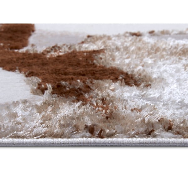 Кафяв килим 67x120 cm Shine Floral - Hanse Home-image-2