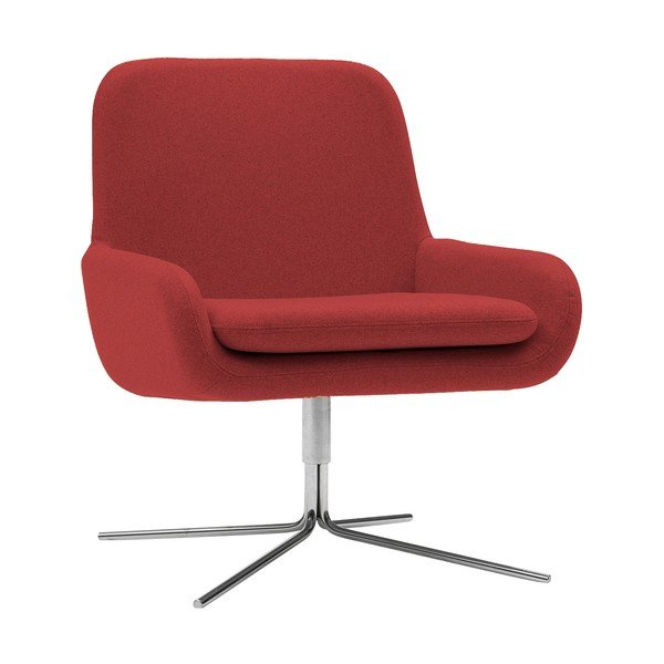 Червен въртящ се стол Swivel Coco - Softline-image-2