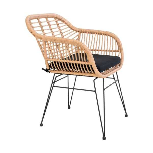 Комплект от 2 градински стола от изкуствен ратан Trieste - House Nordic-image-3