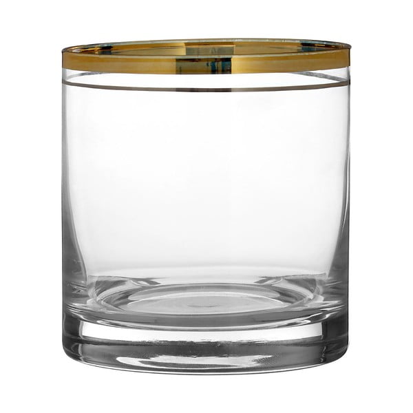 Sada 4 sklenic z ručně foukaného skla Premier Housewares Charleston, 3,75 dl