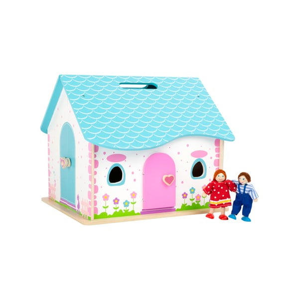 Детска дървена сгъваема къща Кукла - Legler