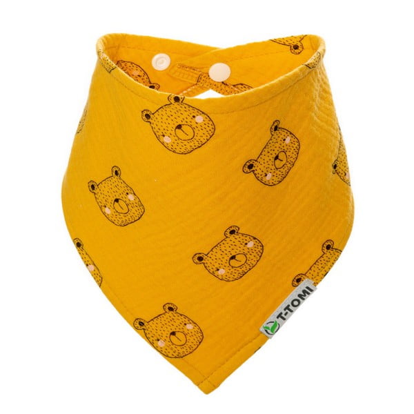 Жълт муселин Bears - T-TOMI