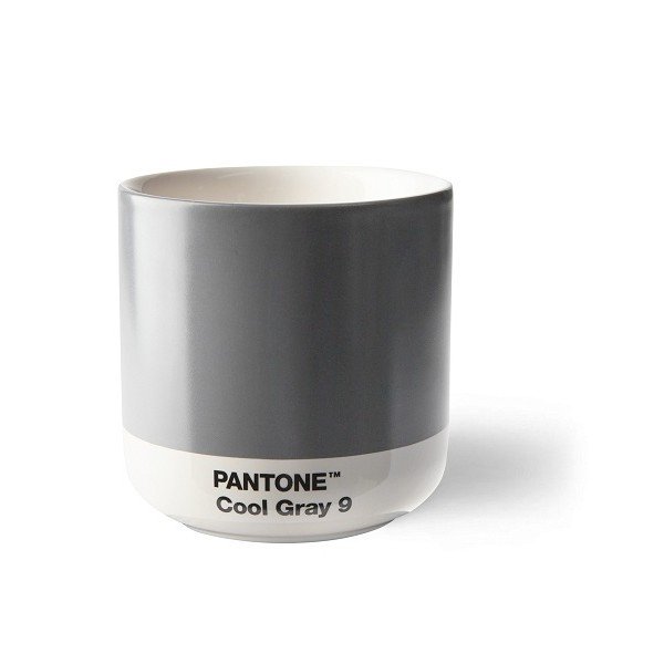 Тъмносива керамична чаша 175 ml Cortado Coold Gray 9 - Pantone