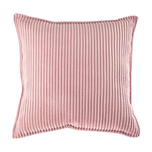 Розова детска възглавница за диван от рипсено кадифе Block – Wigiwama