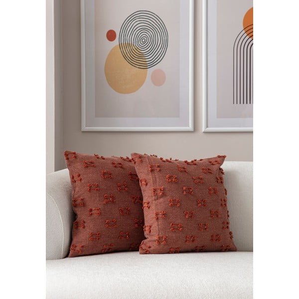 Калъфки за възглавници в комплект от 2 бр. 43x43 cm Tuffet – Mioli Decor-image-3
