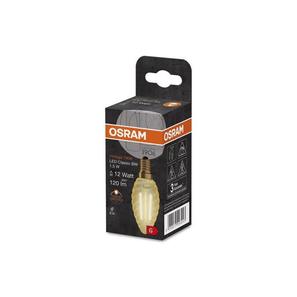 Топла LED крушка E14, 1,5 W - Candellux Lighting-image-3