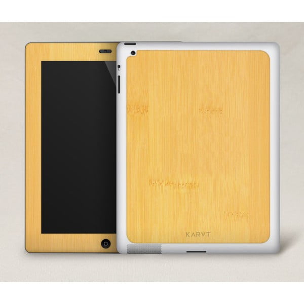 Nalepovací dřevěný kryt na iPad 2, bambus
