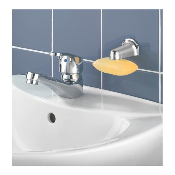 Магнитен държач за твърд сапун в хром Блистер - Wenko-image-2