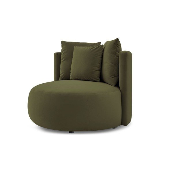 Зелено кадифено кресло Cesar – Bobochic Paris