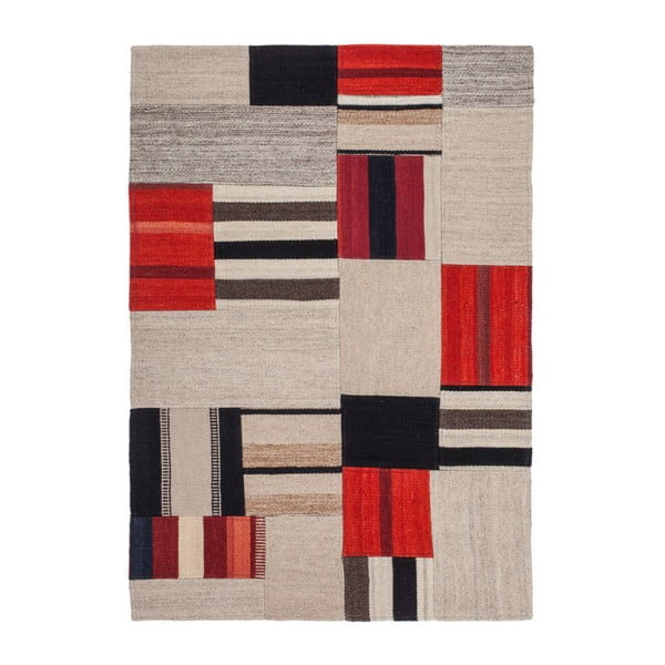 Ručně tkaný koberec z bavlny a vlny Kayoom Intenso 230 Multi, 80 x 150 cm