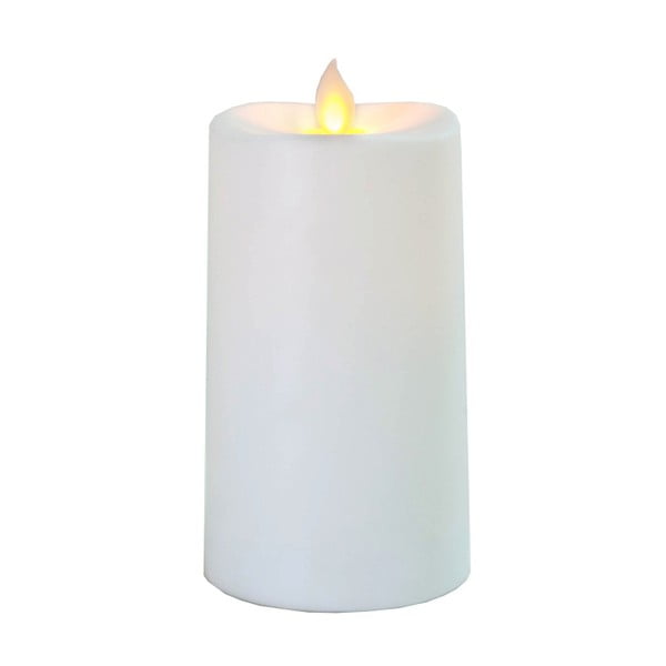 Bílá LED svíčka Best Season Glim, výška 13,5 cm
