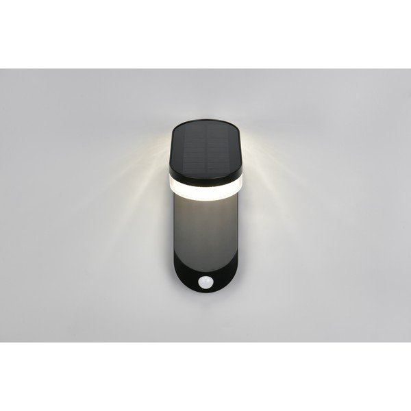 LED стенно външно осветително тяло със соларен панел (височина 26 cm) Lagoas – Trio-image-3