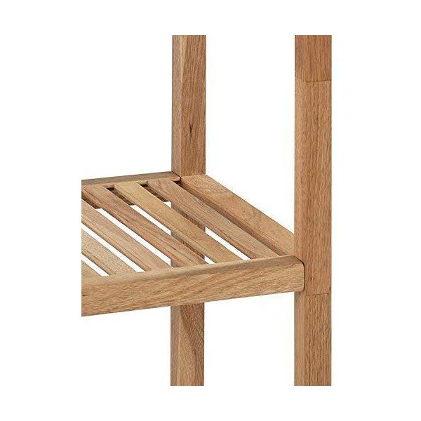 Рафт за баня от орехово дърво 35x72 cm Norway - Wenko-image-2