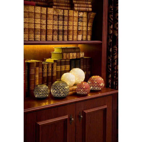 Светла декорация в цвят бордо ø 12 cm Frida - Sirius-image-1