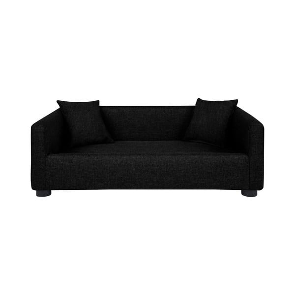 Черен диван за кучета с 2 декоративни възглавници Princess - Marendog