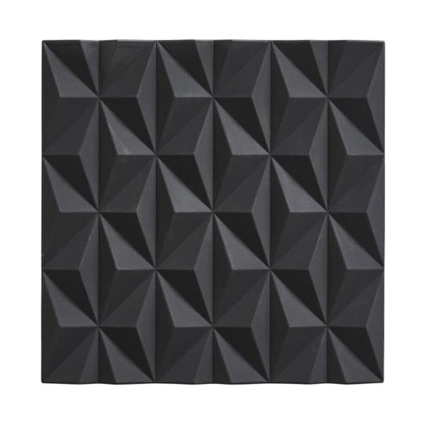 Черна силиконова подложка за гореща тенджера Origami Beak - Zone