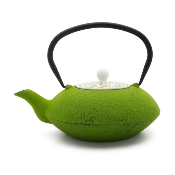 Зелен чугунен чайник Yantai, 1,2 л - Bredemeijer