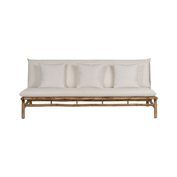 Бял диван 200 cm Bamboo – Ixia