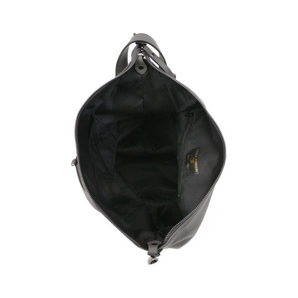 Сива кожена раница Chic - Carla Ferreri-image-3