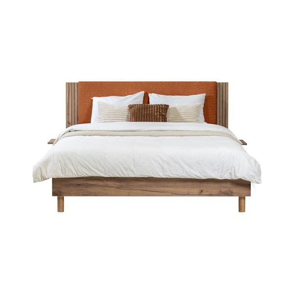 Оранжево двойно легло с включена подматрачна рамка 140x190 cm Lior – Bobochic Paris-image-2