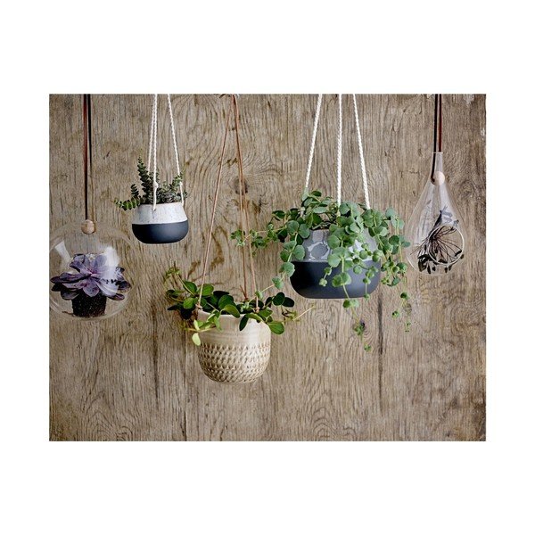 Висяща керамична саксия Monstera - Bloomingville-image-1