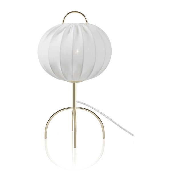 Настолна лампа от месинг Globen Lighting Scandi, ø 25 cm - Globen Lighting