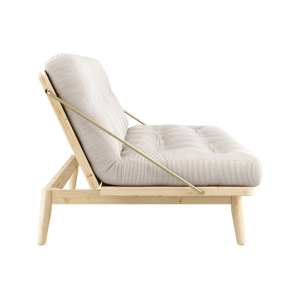 Променлив диван от велур /Натурален Folk Raw - Karup Design-image-4