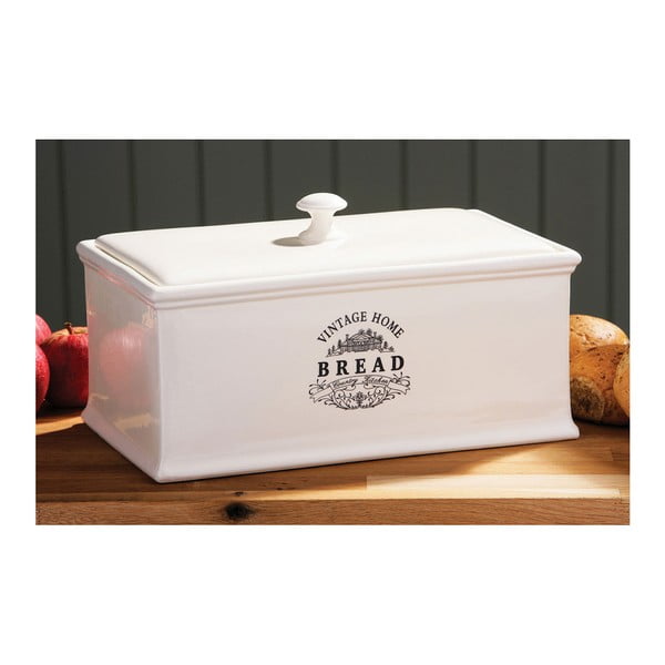 Реколта Начало крем керамични хляб кутия - Premier Housewares-image-1