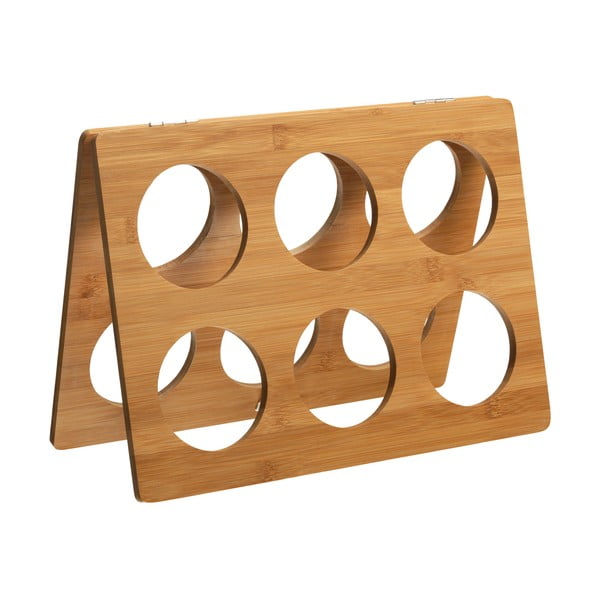 Бамбукова стойка за вино брой бутилки 6 - RTA-image-1