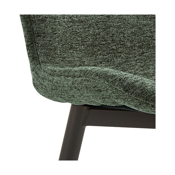 Тъмнозелен трапезен стол Esra – Actona-image-3