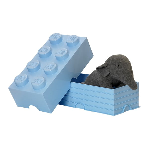 Светлосиня кутия за съхранение - LEGO®
