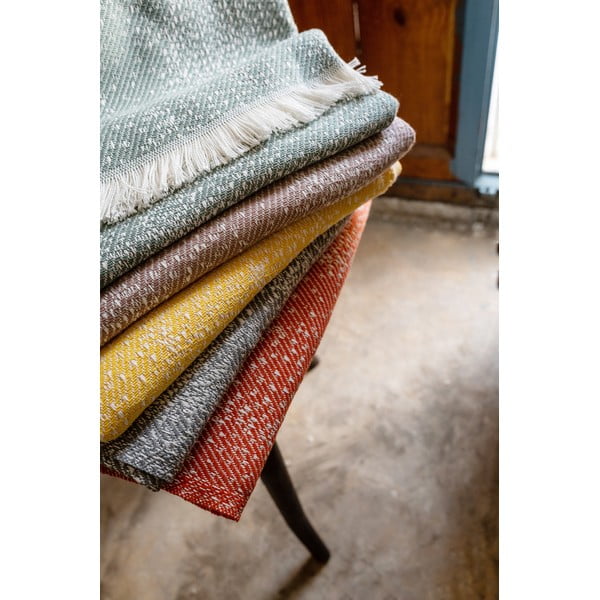 Червено каре с памук Dotty , 140 x 180 cm Diamond - Euromant-image-4