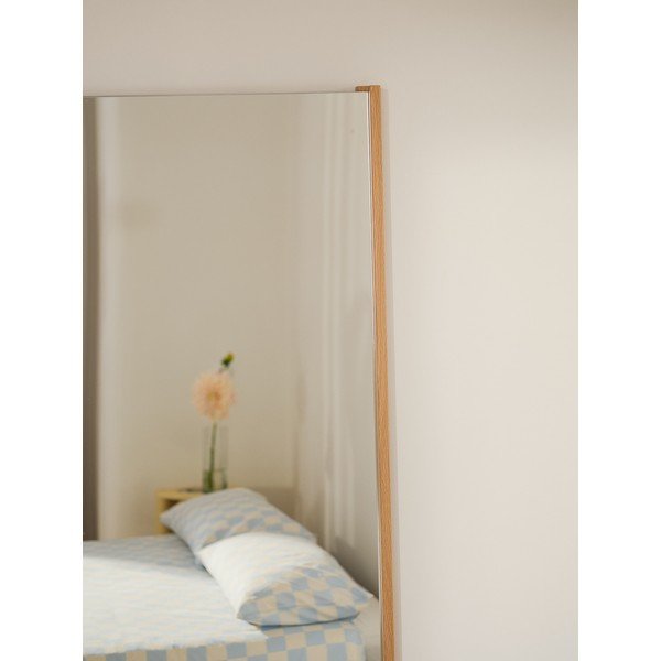 Стенно огледало масивно дърво 60x160 cm Lun – noo.ma-image-3
