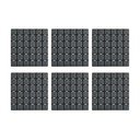Подложки против хлъзгане за вани в комплект от 5 бр. 13x13 cm Quadro – MSV
