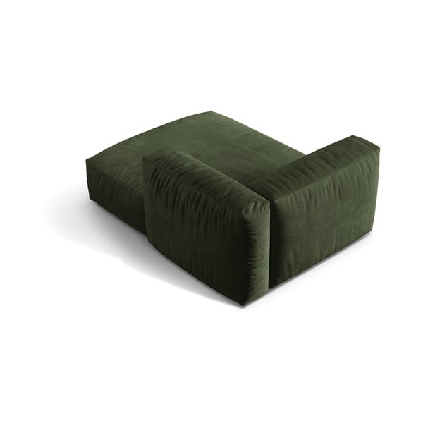 Зелен кадифен модул за диван (десен ъгъл) Martina – Micadoni -image-2