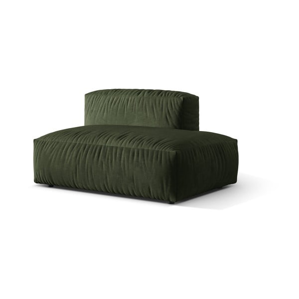 Зелен кадифен модул за диван (десен ъгъл) Martina – Micadoni -image-1