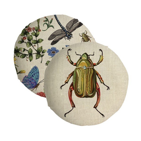 Възглавница с обратен ход , ⌀ 45 cm Tierra Bella - Madre Selva-image-2