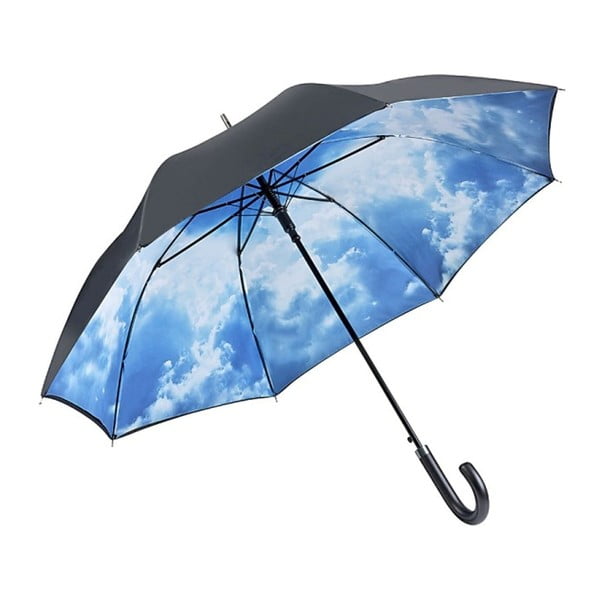Син баварски двуслоен чадър Hamburg Sky, ø 100 cm - Von Lilienfeld