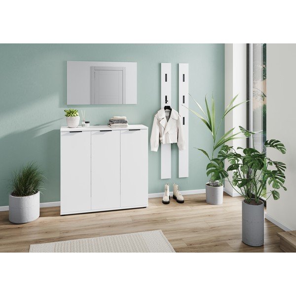 Бял шкаф за обувки Stanton - Germania-image-1