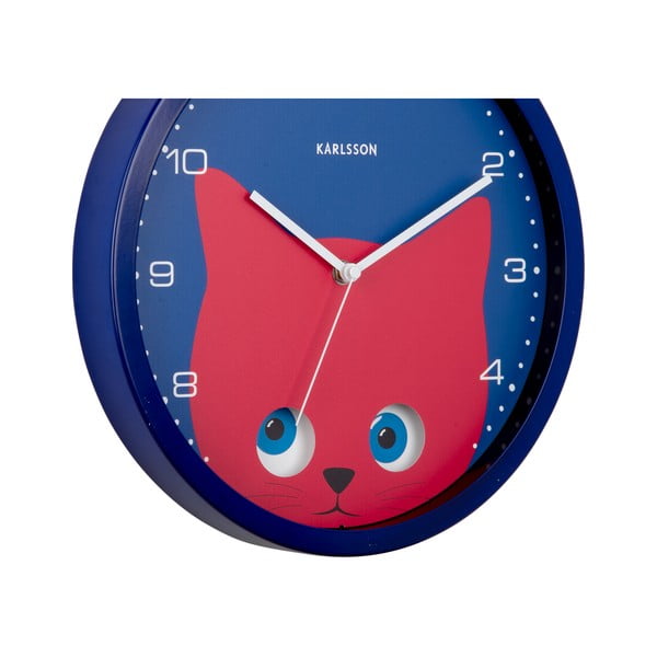 Детски часовник ø 31 cm Peekaboo Cat – Karlsson-image-3
