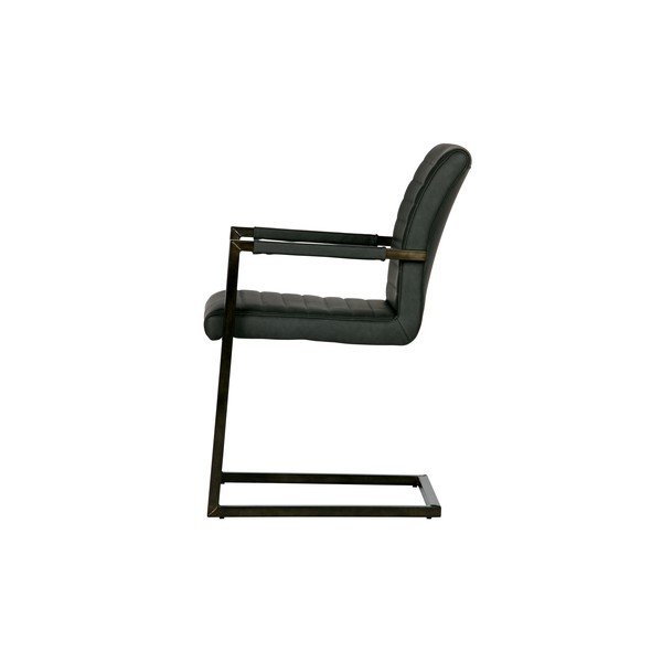 Черен трапезен стол Bas - WOOOD-image-3