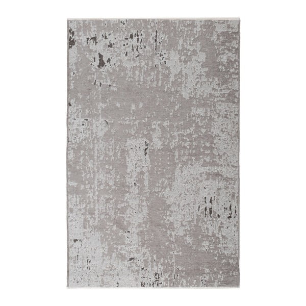 Oboustranný šedý koberec Vitaus Dinah, 77 x 200 cm